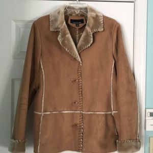 Faux shearling jacket